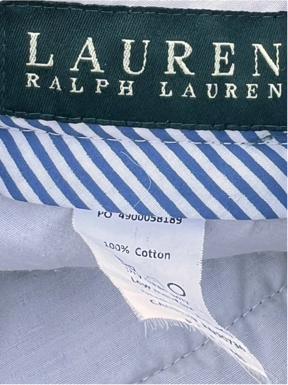 Lauren Ralph Lauren Men’s Size 36 Corduroy Trousers Pleated Cuffed Straight Leg